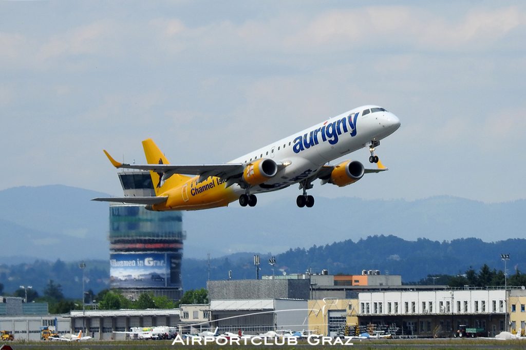 Aurigny Air Services Embraer 195 G-NSEY