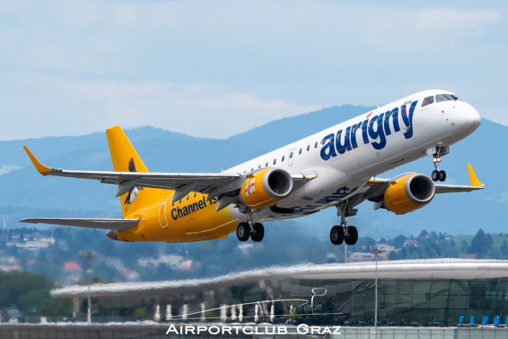 Aurigny Air Services Embraer 195 G-NSEY