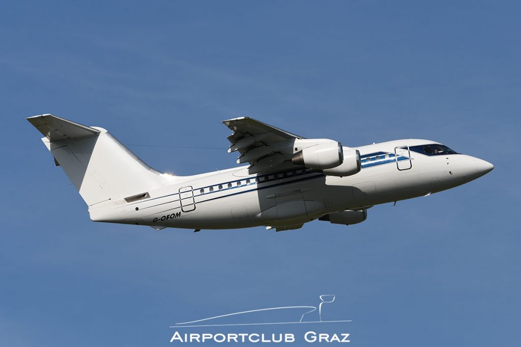 Formula One Management BAe 146-100 G-OFOM