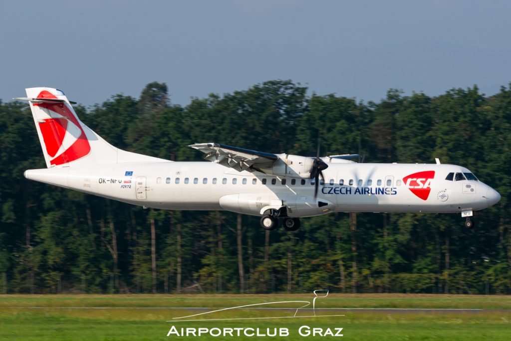 CSA Czech Airlines ATR 72-212A OK-NFU