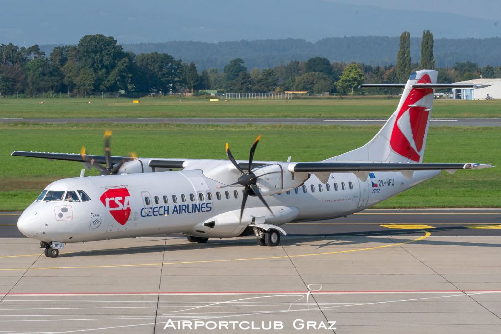 CSA Czech Airlines ATR 72-212A OK-NFU