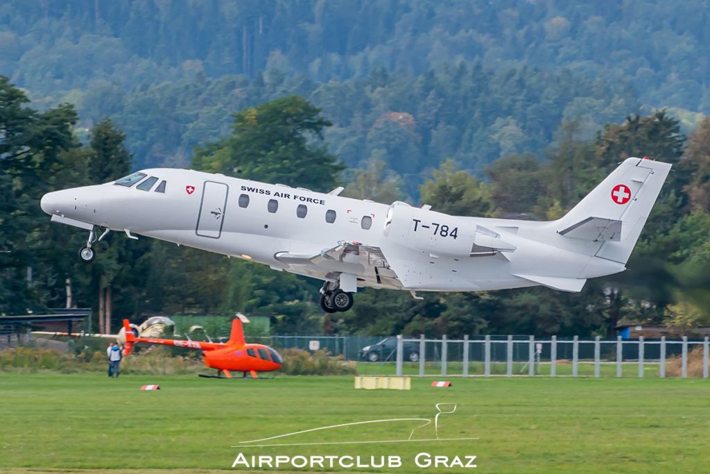 Swiss Air Force Cessna 560XL Citation Excel T-784