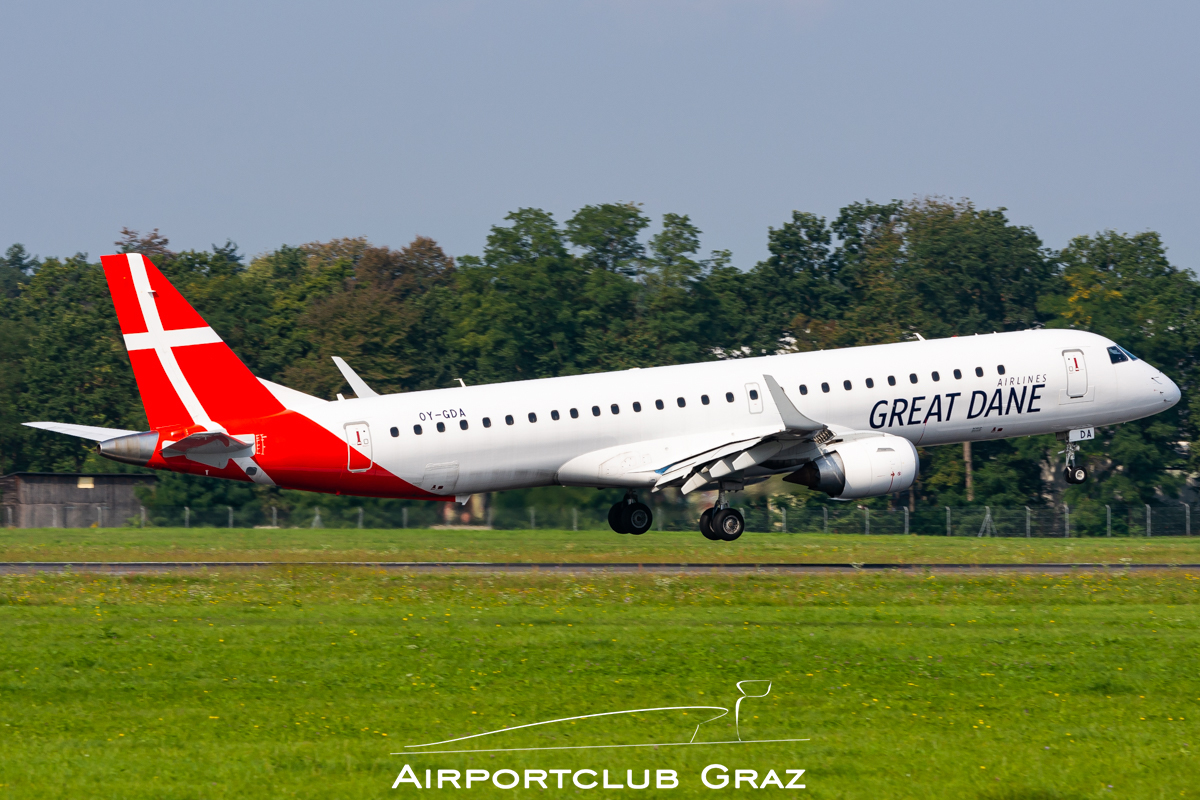 Great Dane Airlines Embraer 195 OY-GDA