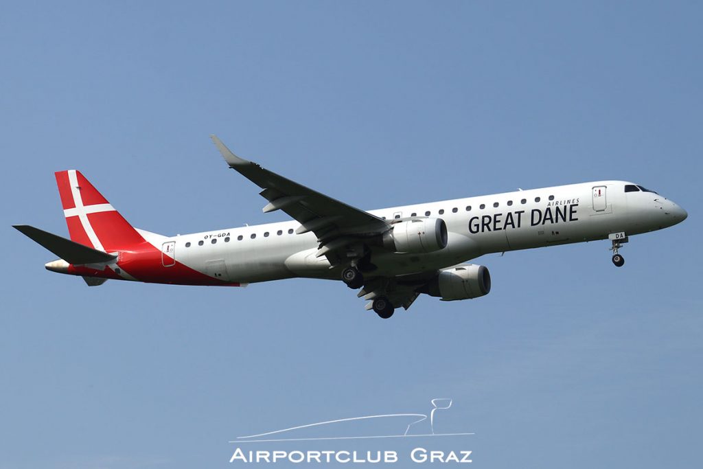 Great Dane Airlines Embraer 195 OY-GDA