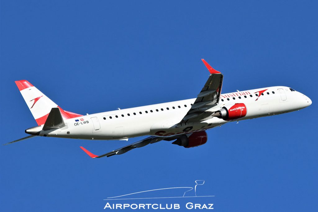 Austrian Airlines Embraer 195 OE-LWB