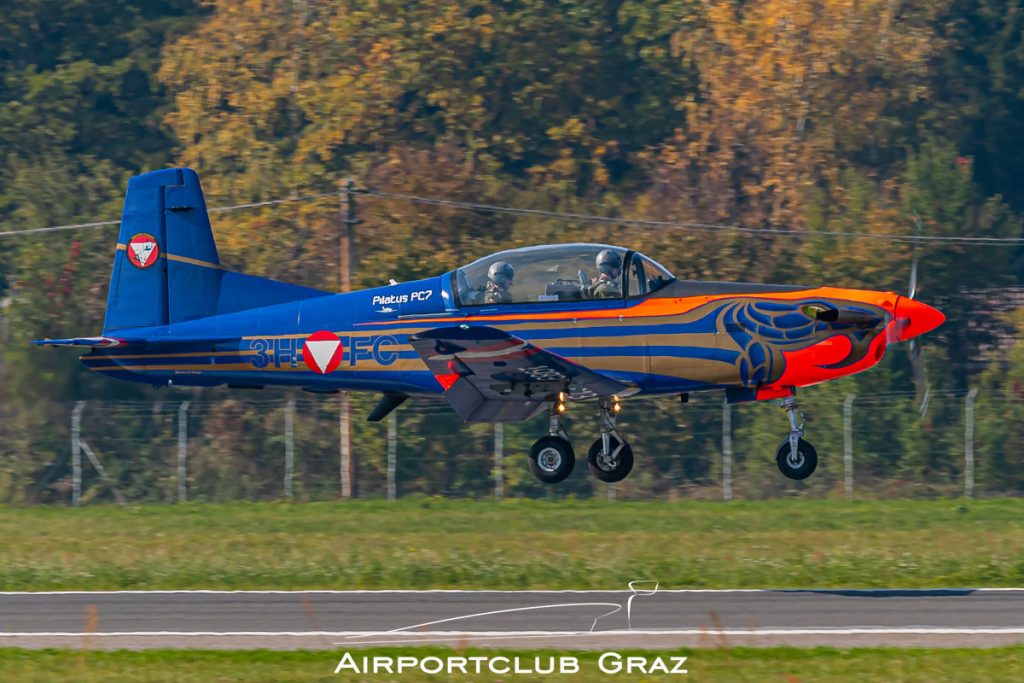 Bundesheer Pilatus PC-7 3H-FC