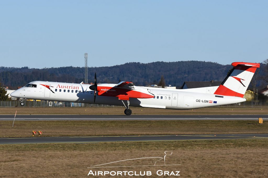 Austrian Airlines Q400 OE-LGN