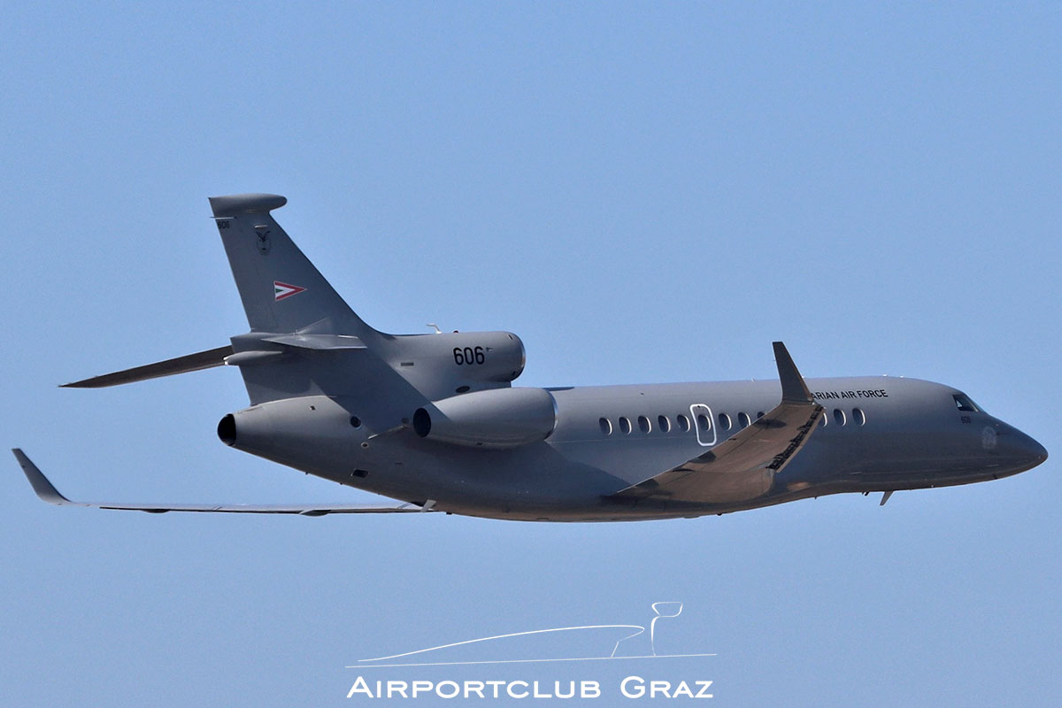Hungary Air Force Dassault Falcon 7X 606