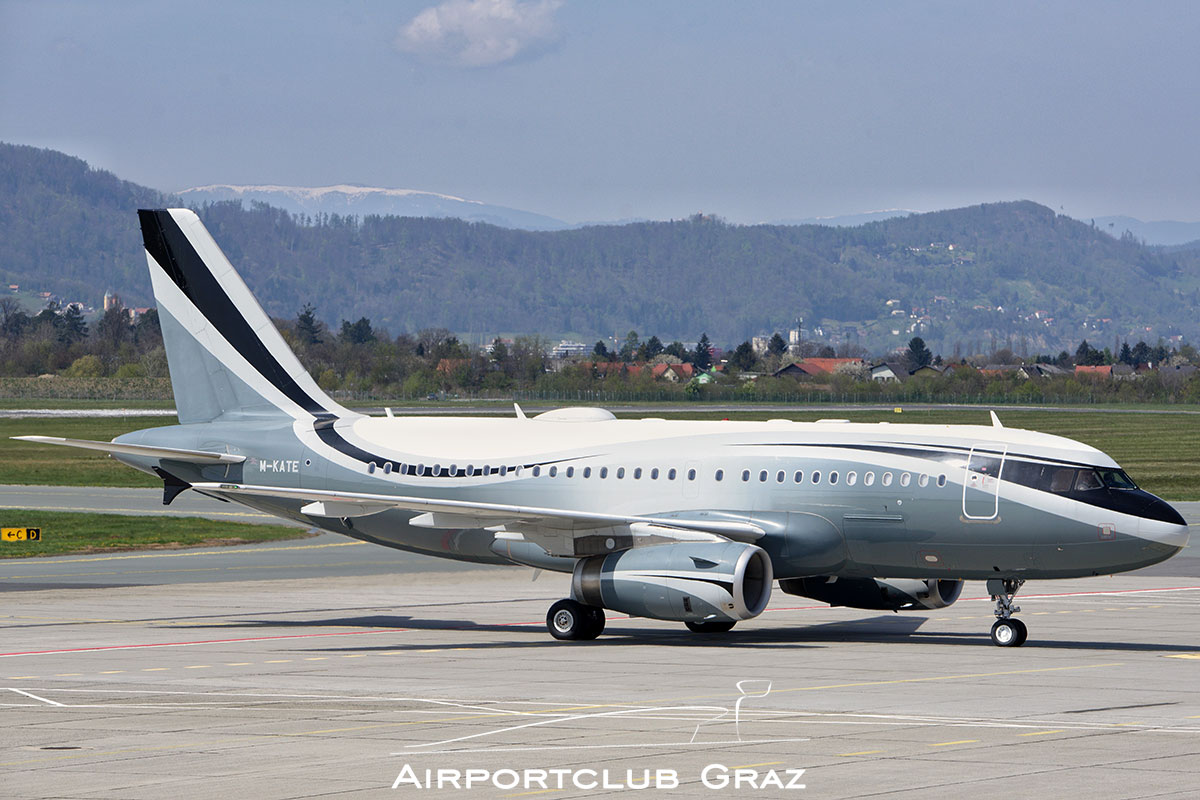 Sophar Airbus A319-133X(CJ) M-KATE