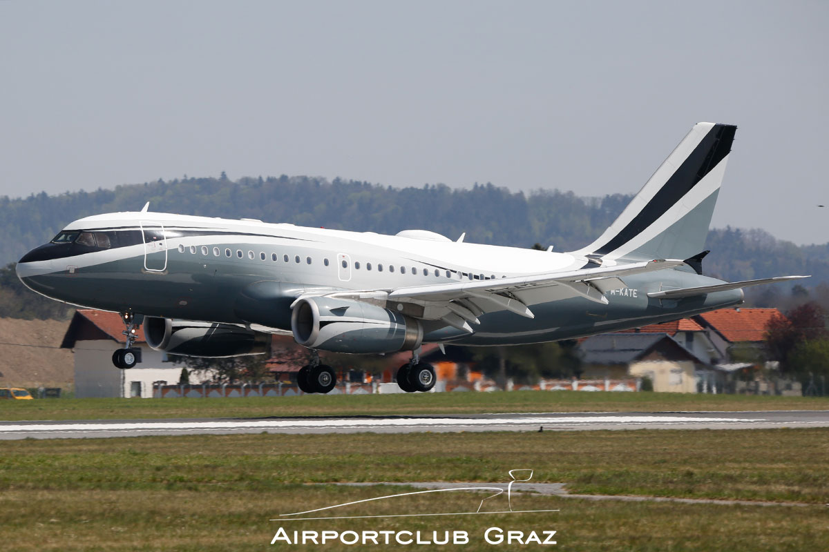 Sophar Airbus A319-133X(CJ) M-KATE