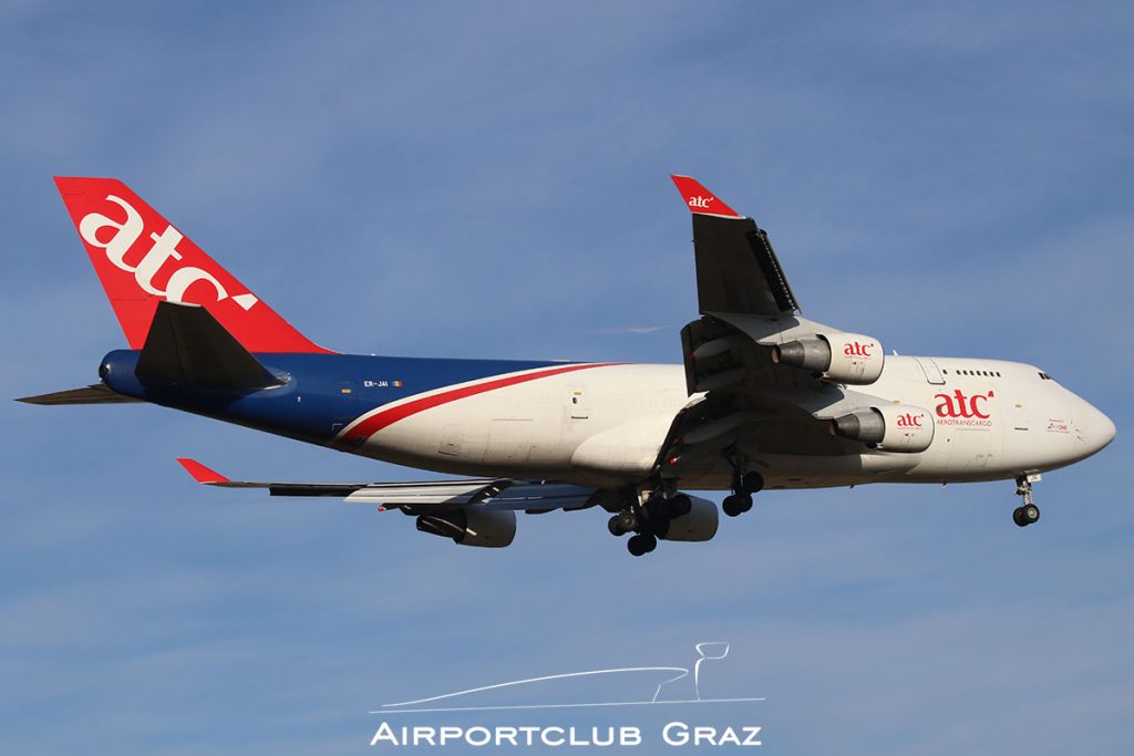 Aerotranscargo Boeing 747-412(BDSF) ER-JAI