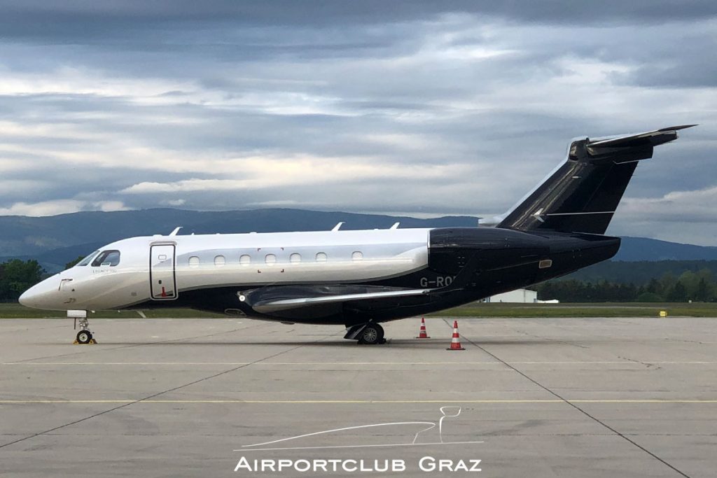 Centreline Embraer Legacy 500 G-RORA