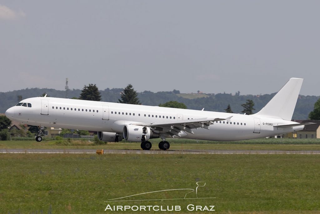 Titan Airways Airbus A321-211 G-POWU