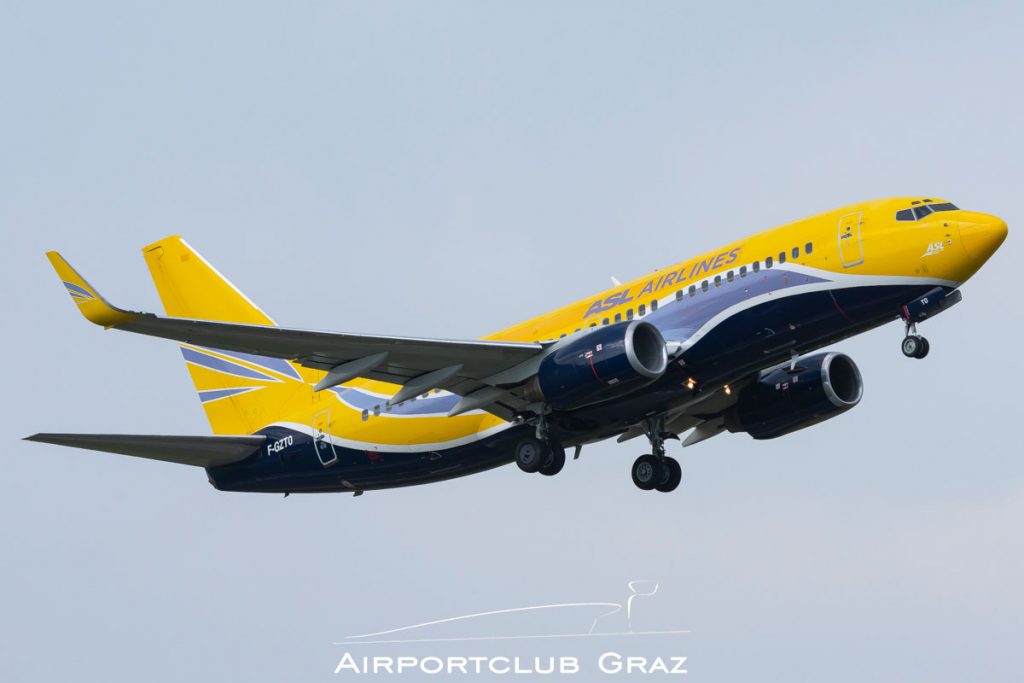 ASL Airlines Boeing 737-73S F-GZTO