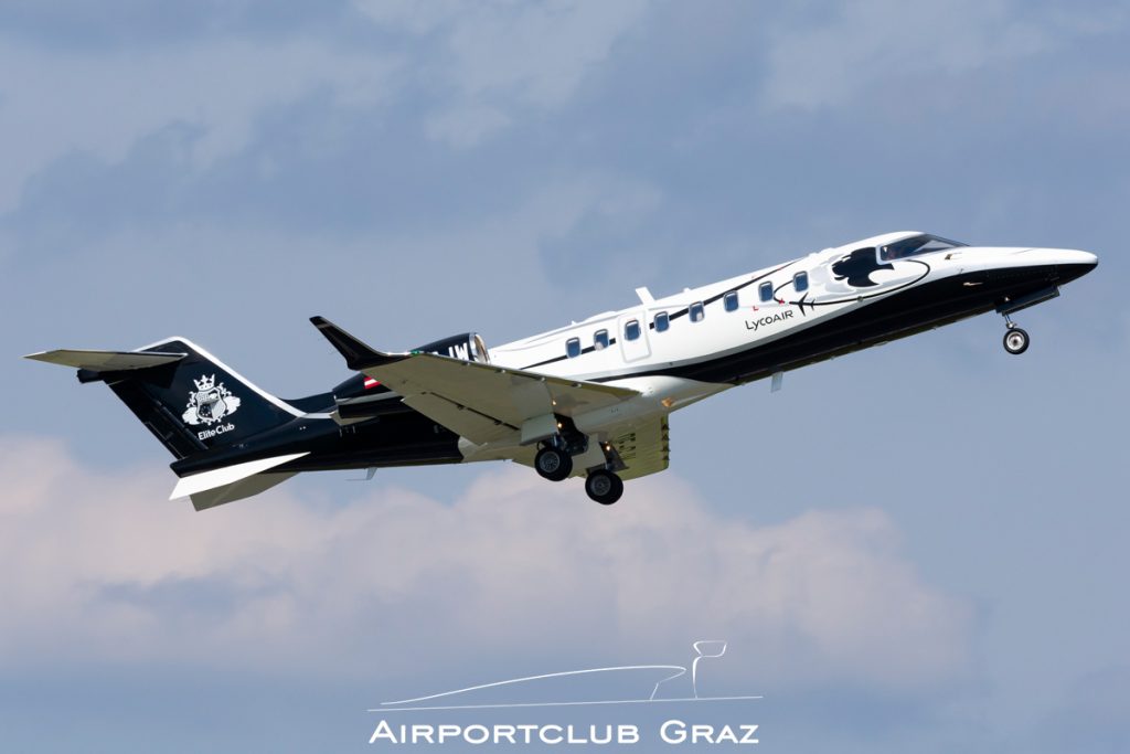 Lycoair Learjet 45 OE-GJW