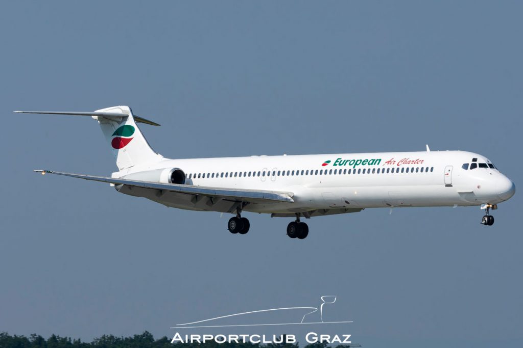 European Air Charter McDonnell Douglas MD-82 LZ-LDJ