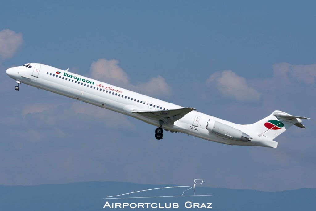 European Air Charter McDonnell Douglas MD-82 LZ-LDJ