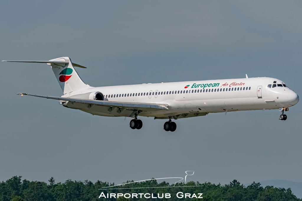 European Air Charter McDonnell Douglas MD-82 LZ-LDJ