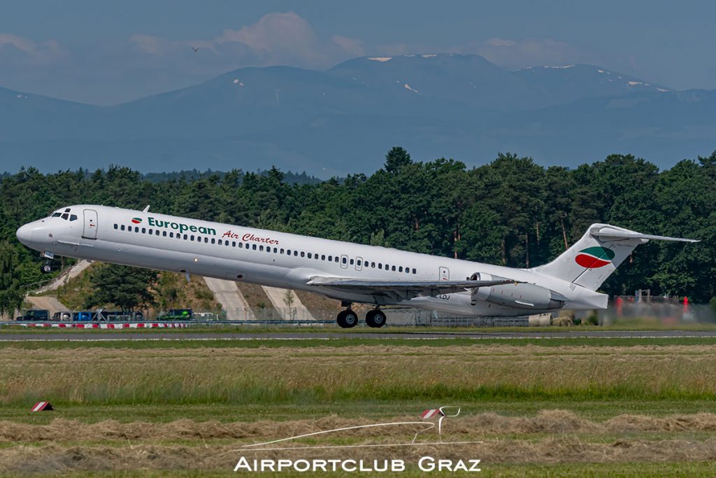 European Air Charter McDonnell Douglas MD-82 LZ-LDJ