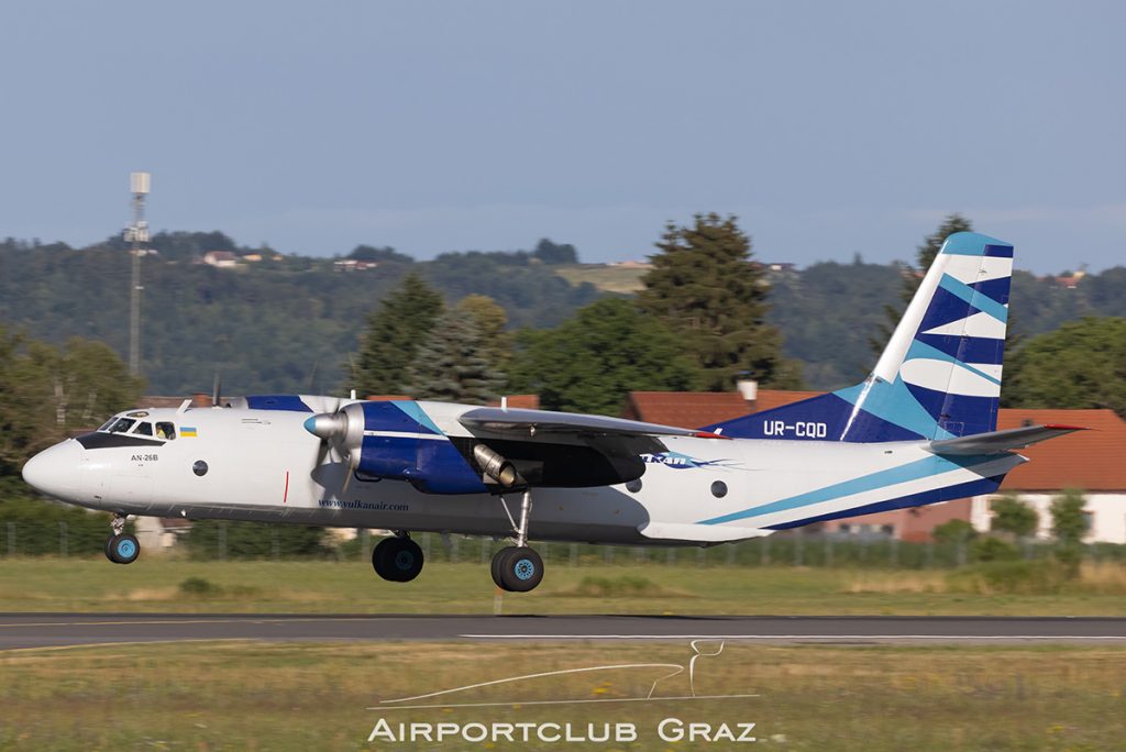Vulkan Air Antonov An-26B UR-CQD