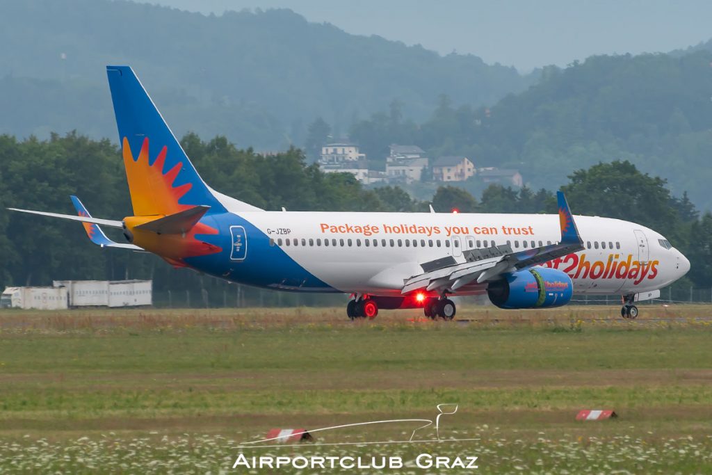 Jet2.com Boeing 737-8MG G-JZBP