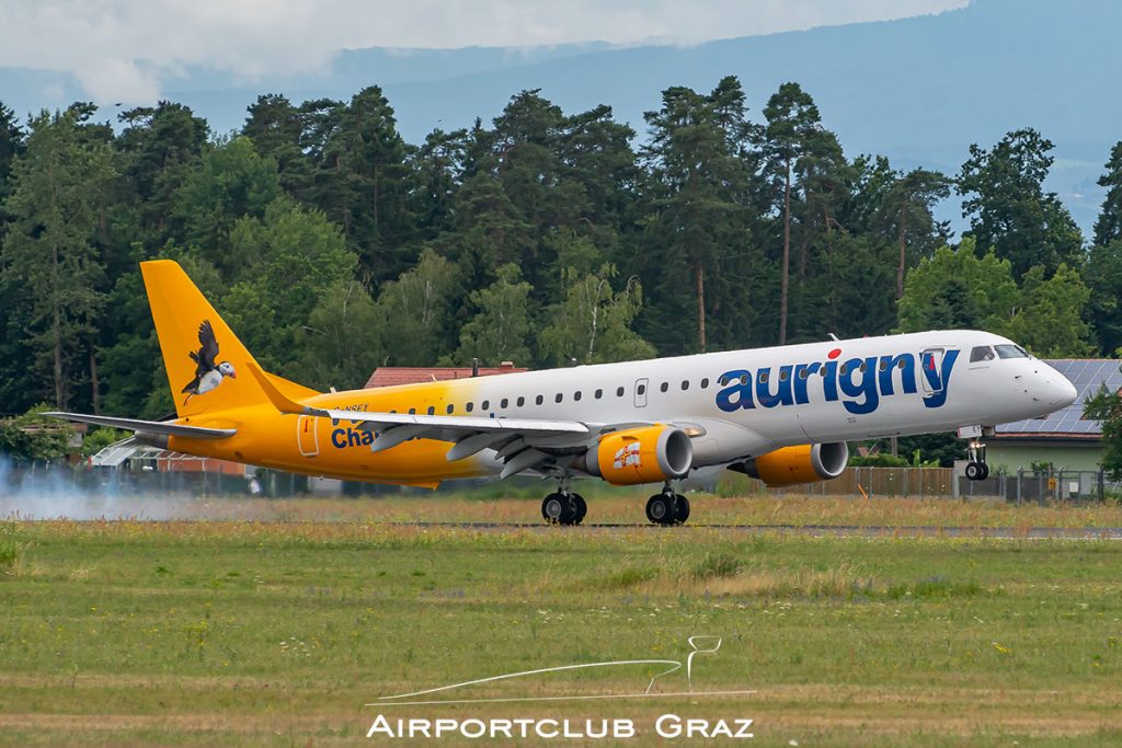 Aurigny Air Services Embraer 195 G-NSEY