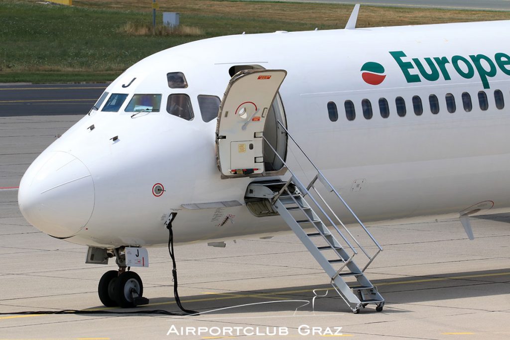 European Air Charter McDonnell Douglas MD-82 LZ-LDJ