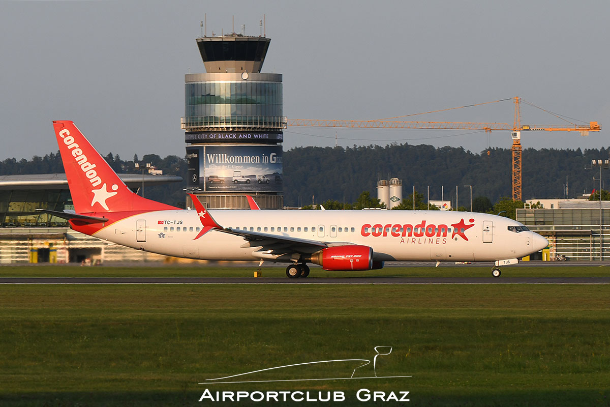 Corendon Airlines Boeing 737-86N TC-TJS