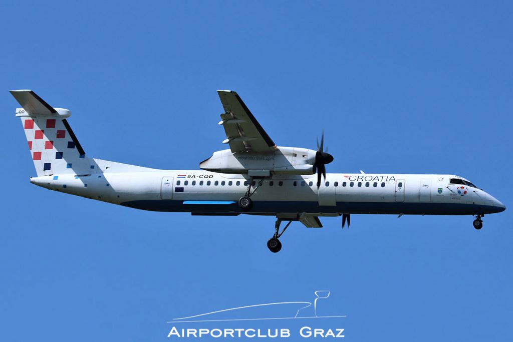 Croatia Airlines Q400 9A-CQD