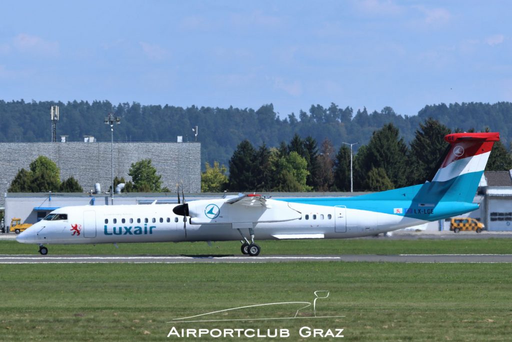 Luxair Q400 LX-LGE
