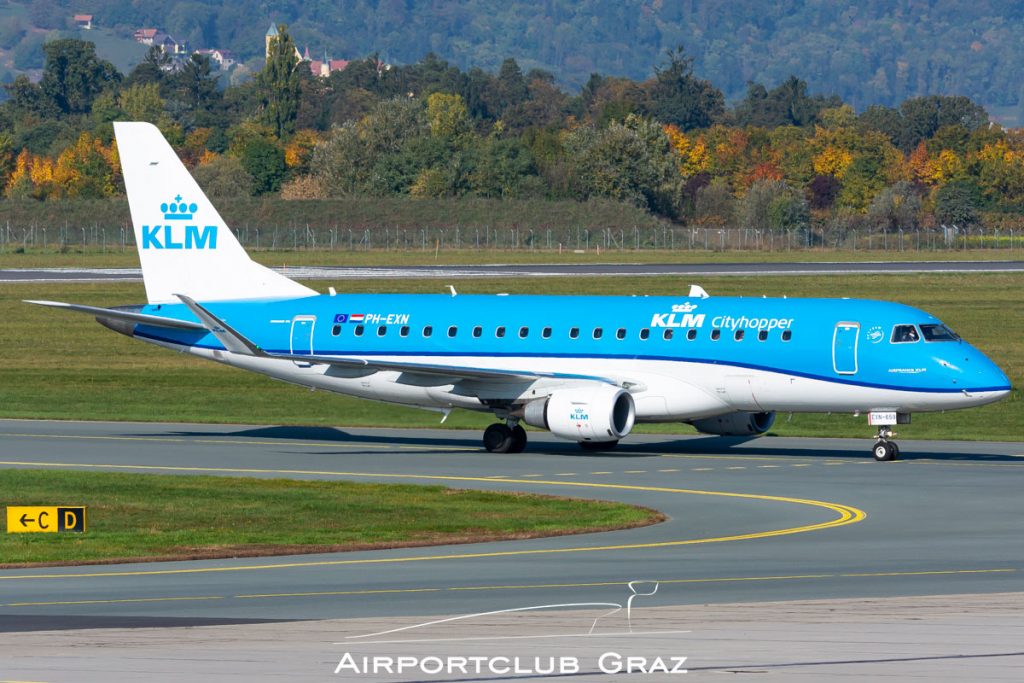 KLM Cityhopper Embraer 175 PH-EXN