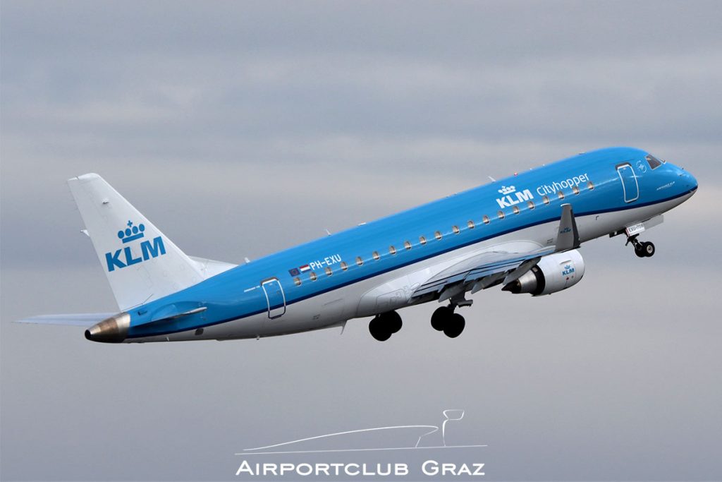KLM Cityhopper Embraer 175 PH-EXU