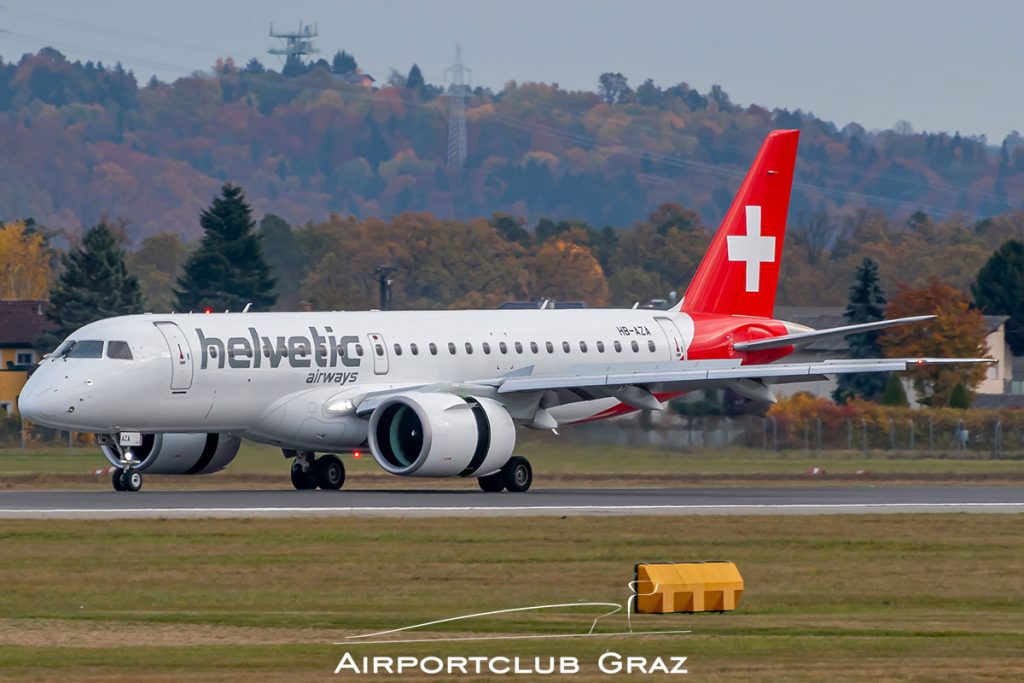 Helvetic Airways Embraer 190-E2 HB-AZA