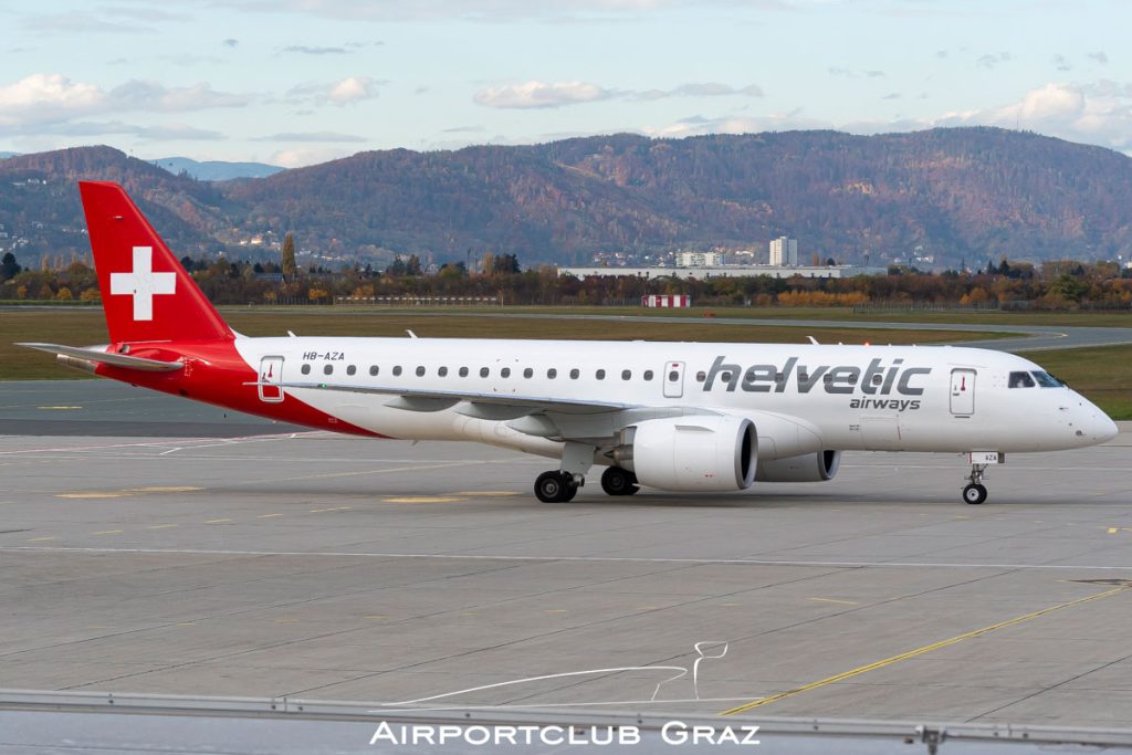 Helvetic Airways Embraer 190-E2 HB-AZA