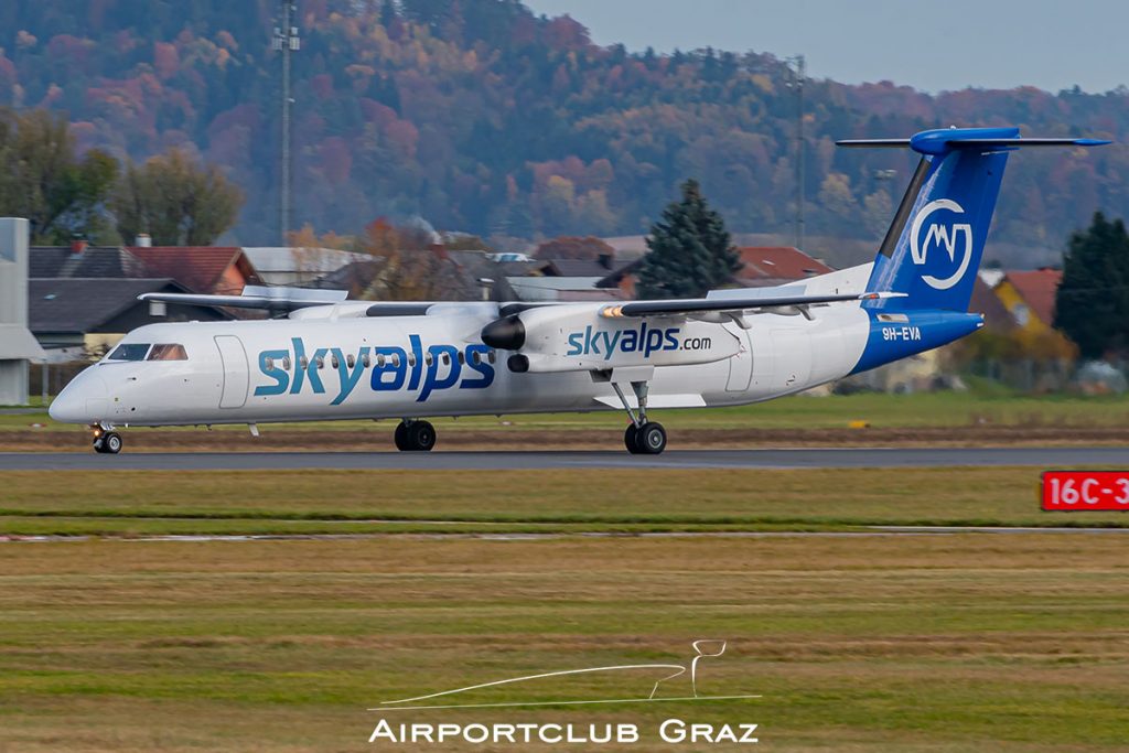 SkyAlps Q400 9H-EVA