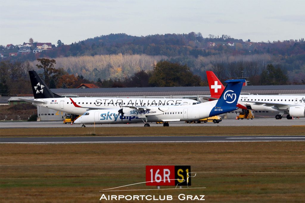 SkyAlps Q400 9H-EVA