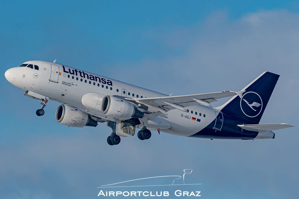 Lufthansa Airbus A319-114 D-AILI