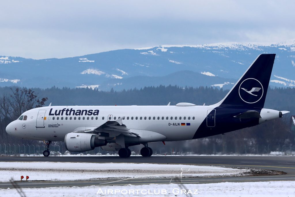 Lufthansa Airbus A319-114 D-AILN