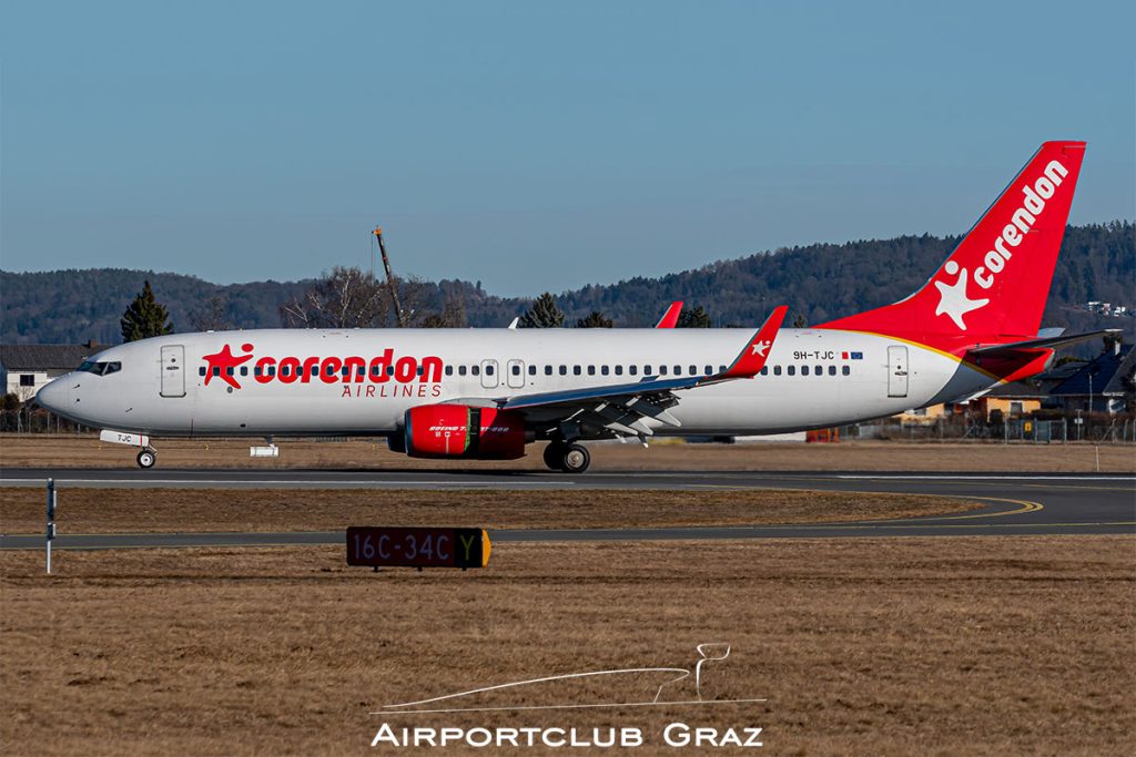 Corendon Airlines Europe Boeing 737-86N 9H-TJC