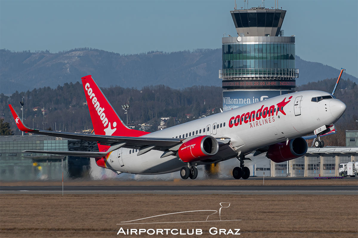 Corendon Airlines Europe Boeing 737-86N 9H-TJC