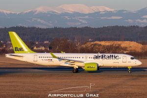 Air Baltic Airbus A220-371 YL-AAQ