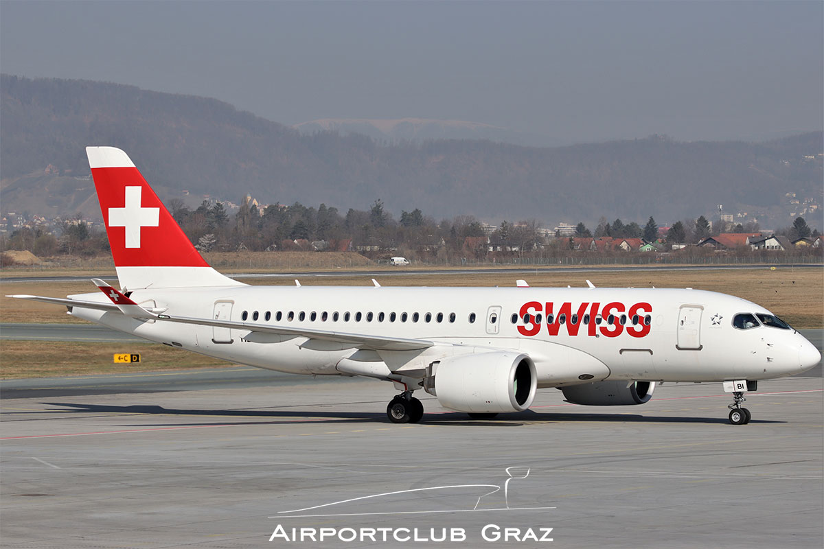 Swiss Airbus A220-171 HB-JBI