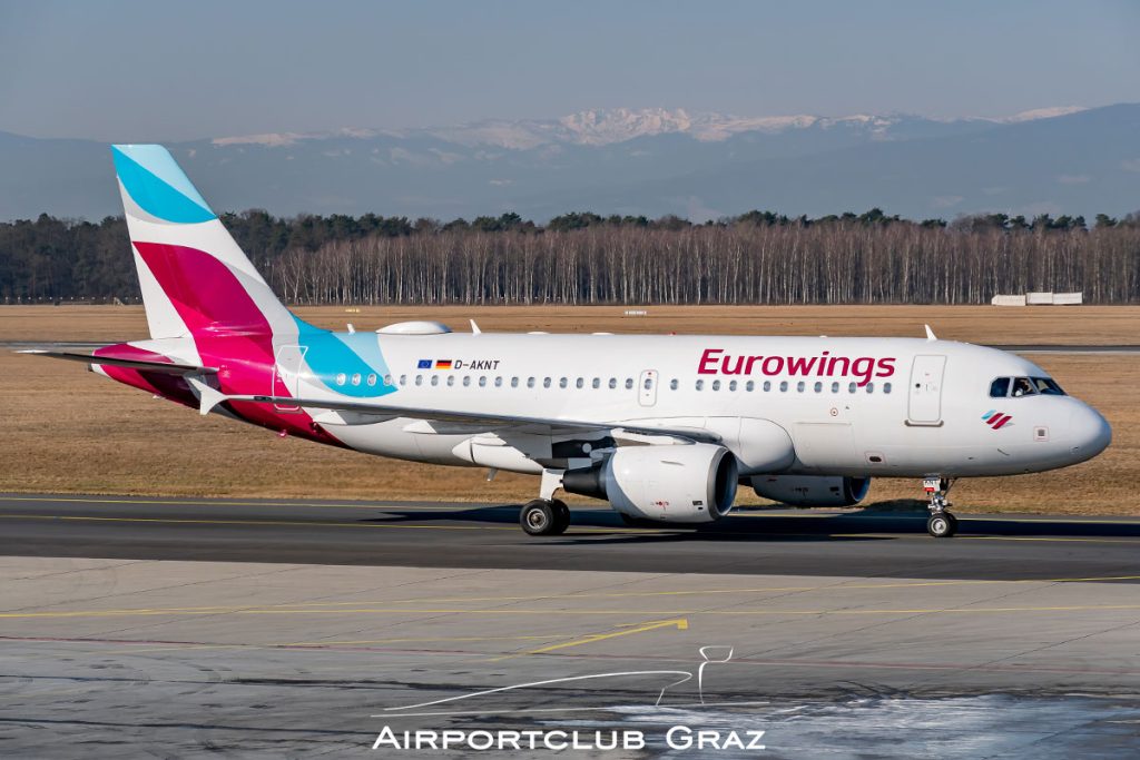 Eurowings Airbus A319-112 D-AKNT