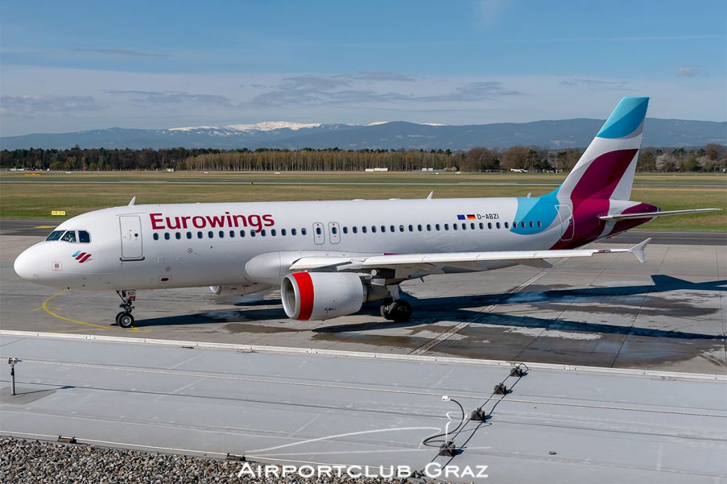 Eurowings Airbus A320-216 D-ABZI