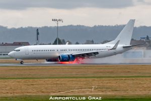 Badr Airlines Boeing 737-8BK OM-IEX