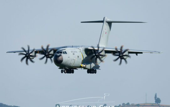 Royal Air Force A400M zu Gast in Graz