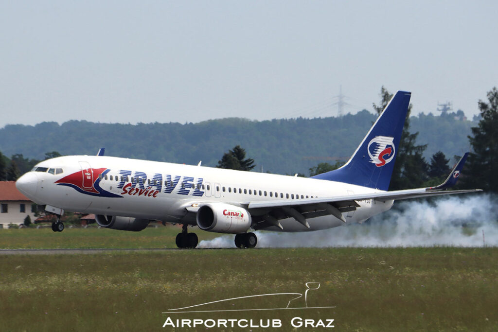 Travel Service Boeing 737-8Q8 OK-TSD