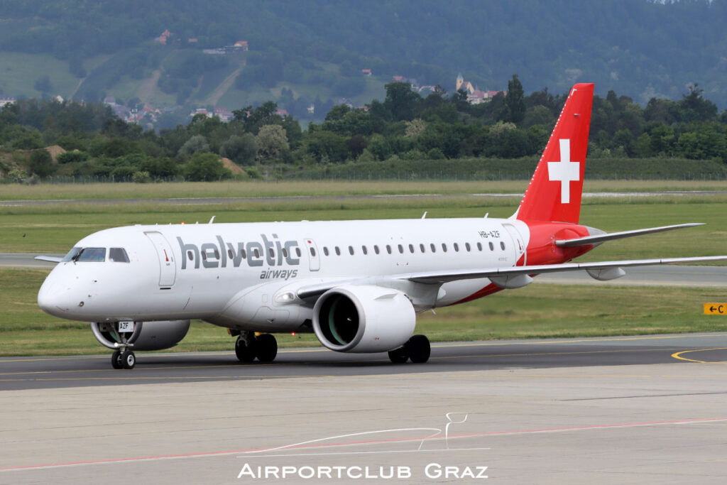 Helvetic Airways Embraer E190-E2 HB-AZF