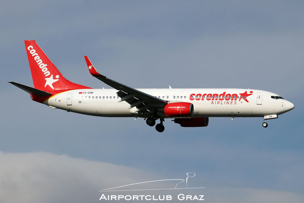 Corendon Airlines Boeing 737-8EH TC-COH