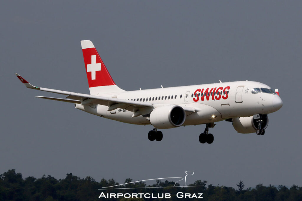 Swiss Airbus A220-171 HB-JBI